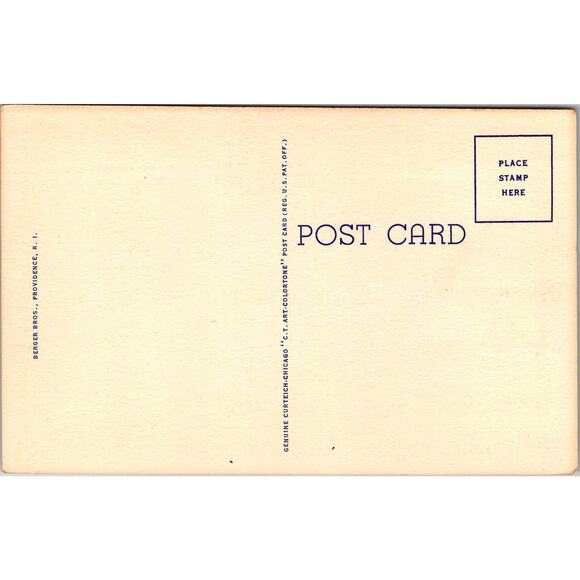 Union Station Providence RI Vintage Postcard SPH20 - Picture 2 of 2